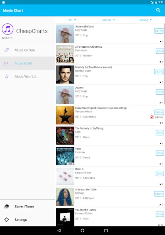 CheapCharts - Digital Deals for Android: Find Best Deals
