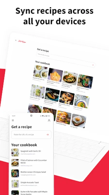 JustTheRecipe for Android: Simplify Your Cooking