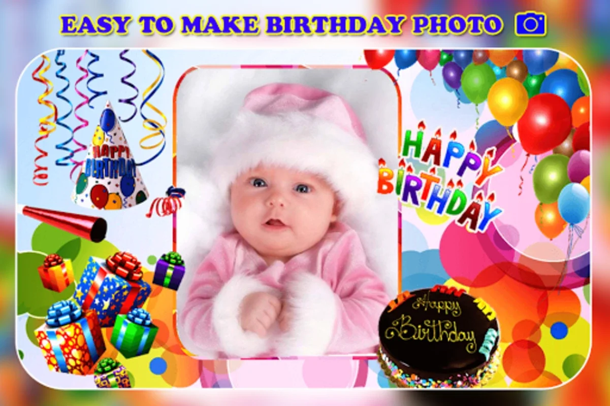 Happy Birthday Photo Frame for Android - Download the APK from AppHuts