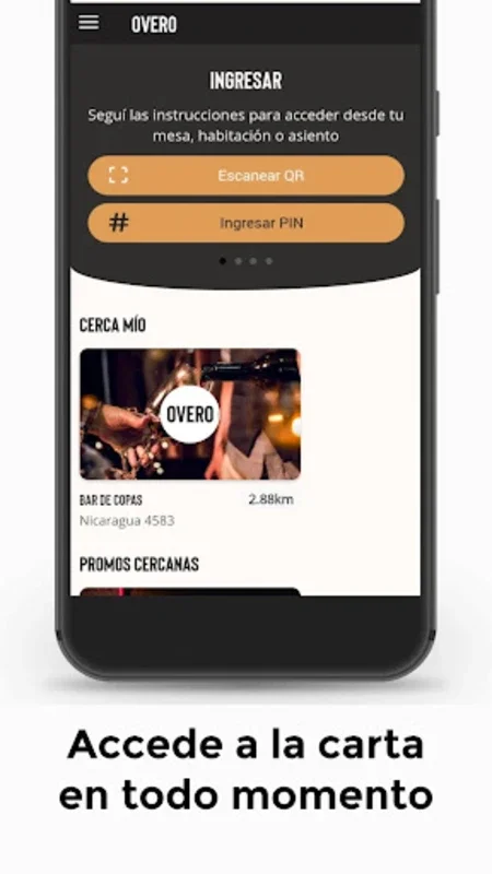 Overo Bar de Copas for Android: Explore Wines in a Private Community