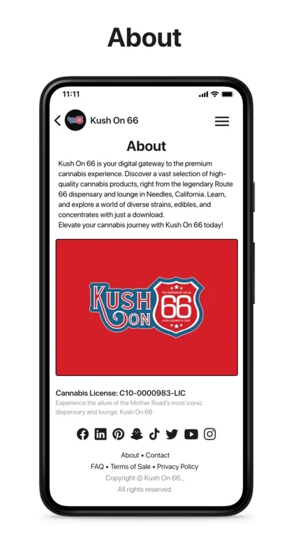 Kush On 66 for Android - Explore Premium Cannabis