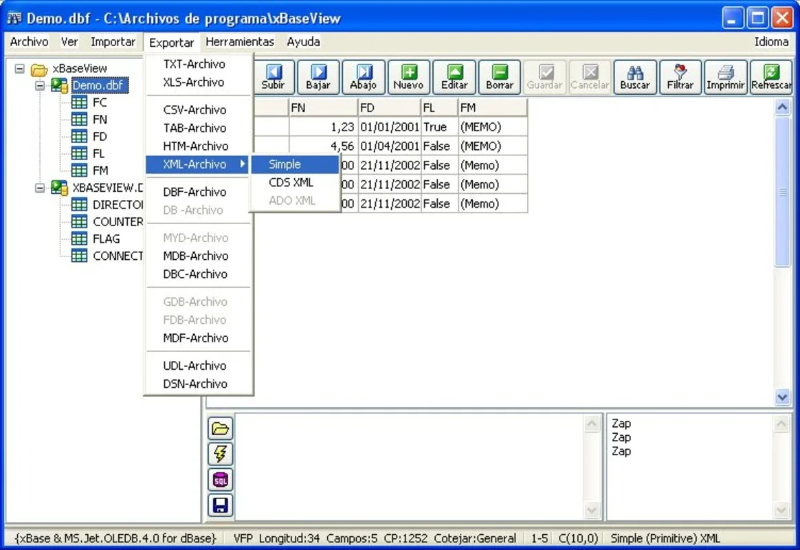 xBaseView for Windows - Efficient Data Viewing