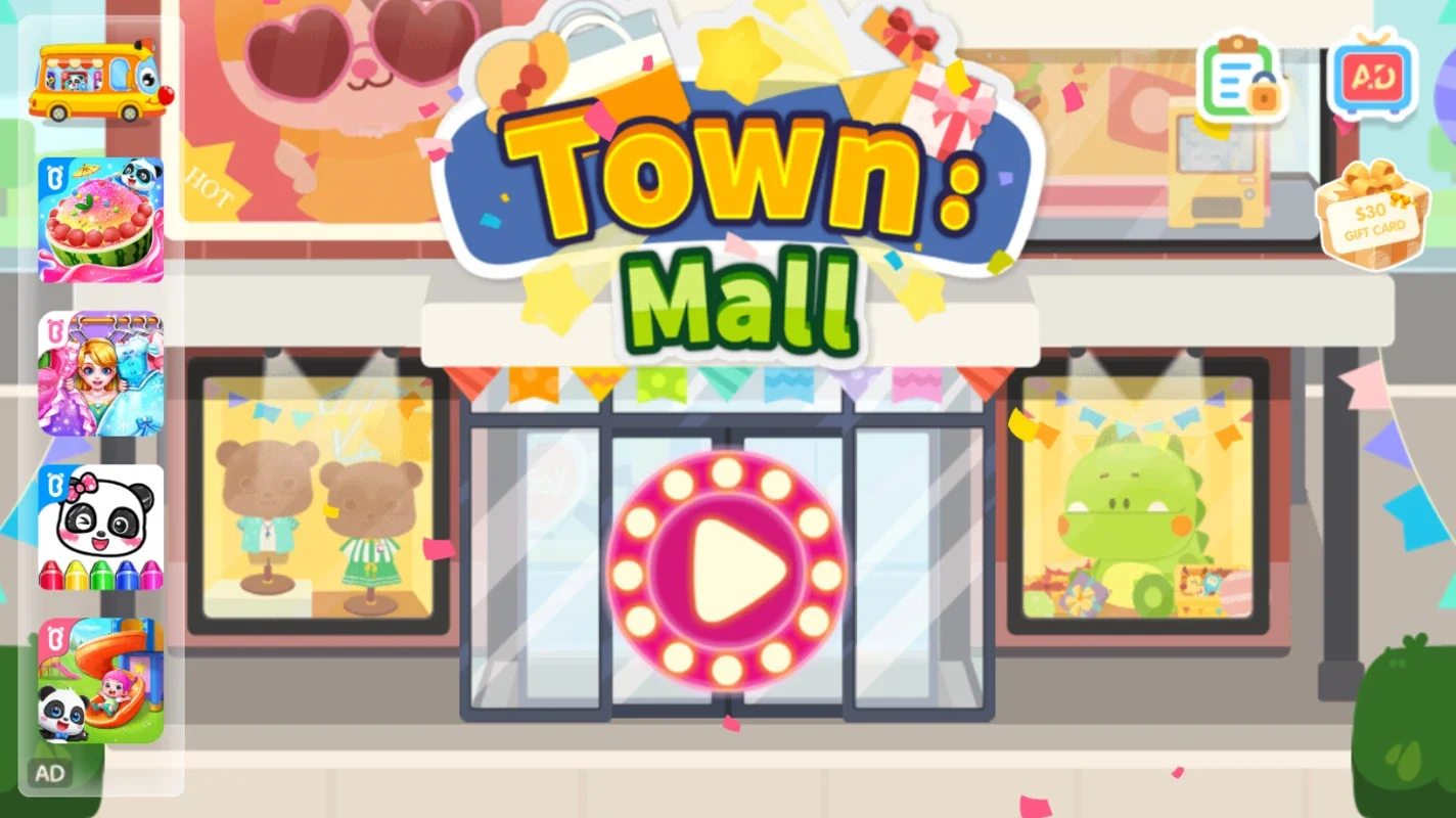 Little Panda's Town: Mall for Android - Engaging Virtual Experience