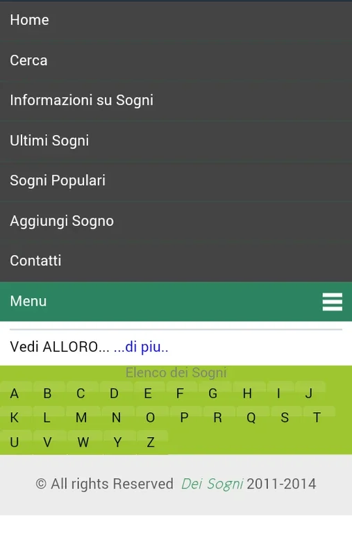 Significato Dei Sogni for Android - Unveiling Dream Meanings