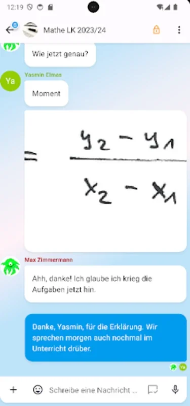 Schulchat for Android - Efficient School Communication