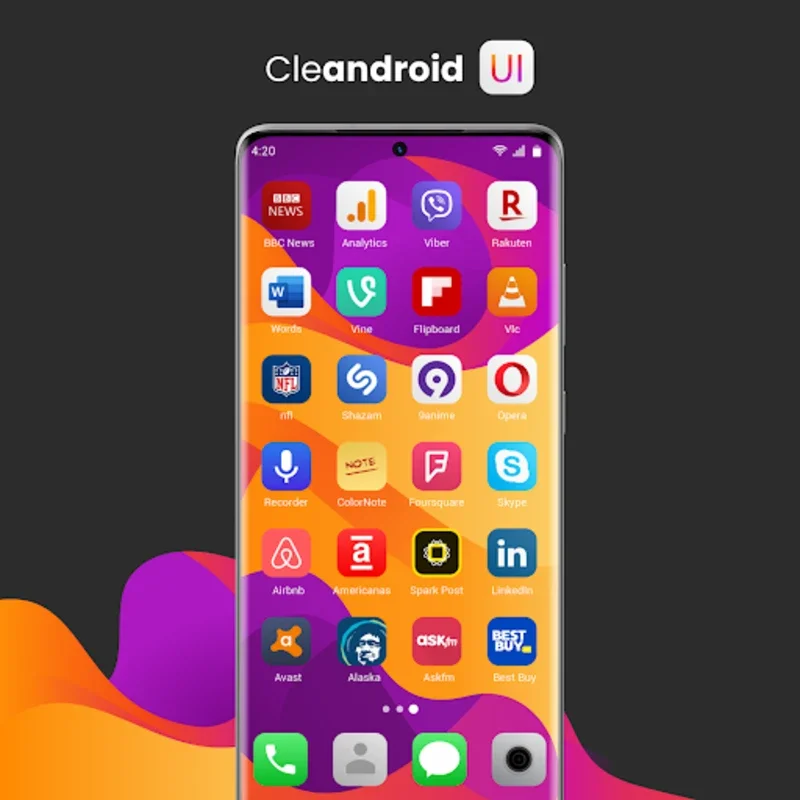 Cleandroid UI - Icon Pack for Android - Elevate Your Interface