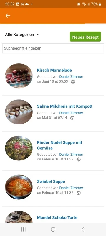 Mittagstischlein Business for Android - A Unique Social Network