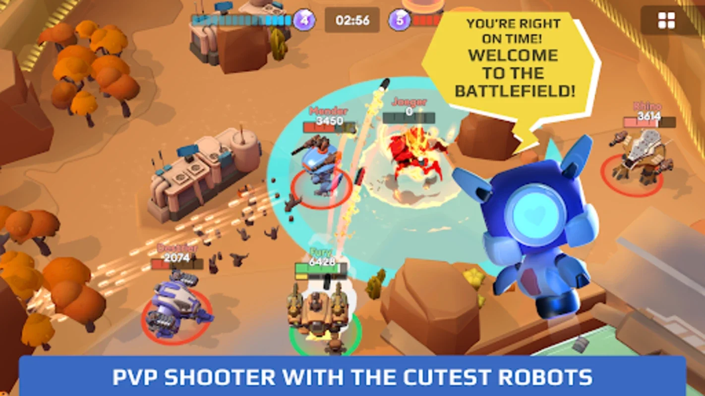 Little Big Robots for Android - Immerse in Global Multiplayer Combat