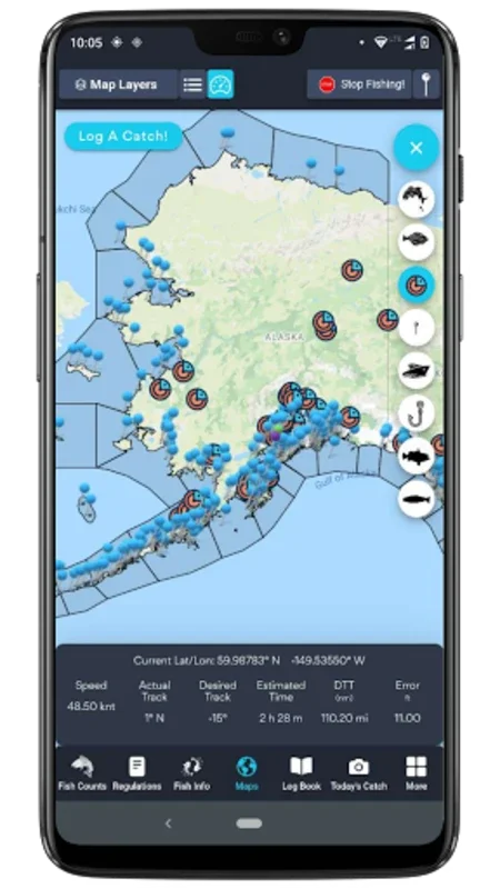 Alaska Fishtopia for Android - Comprehensive Fishing App