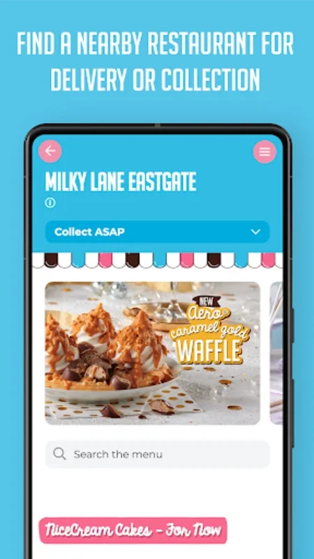 Milky Lane for Android - Simplify Treat Ordering