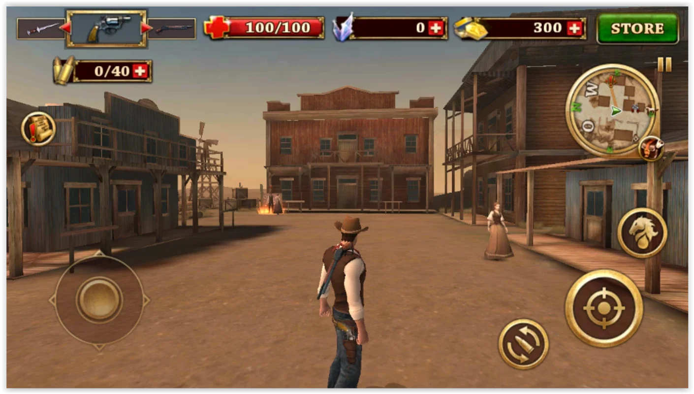 West Gunfighter for Android - Conquer the Wild West