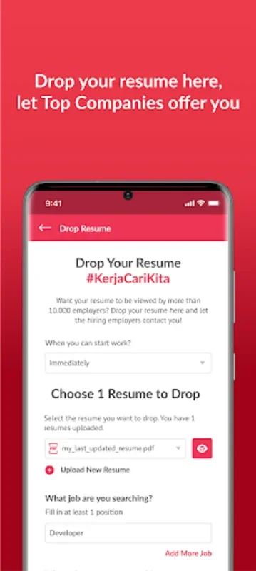 Maukerja for Android - Connect with Malaysian Jobs