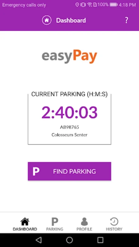 EasyPay for Android: Streamline Your Parking Payments