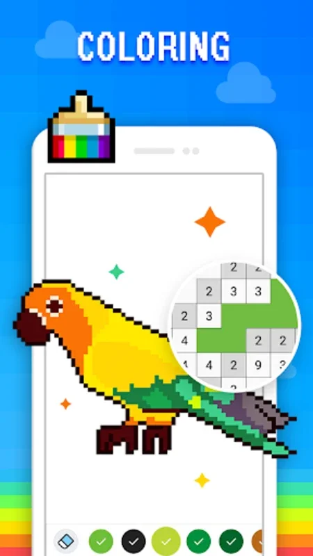 Pixel Art for Android - Stress-Free Coloring