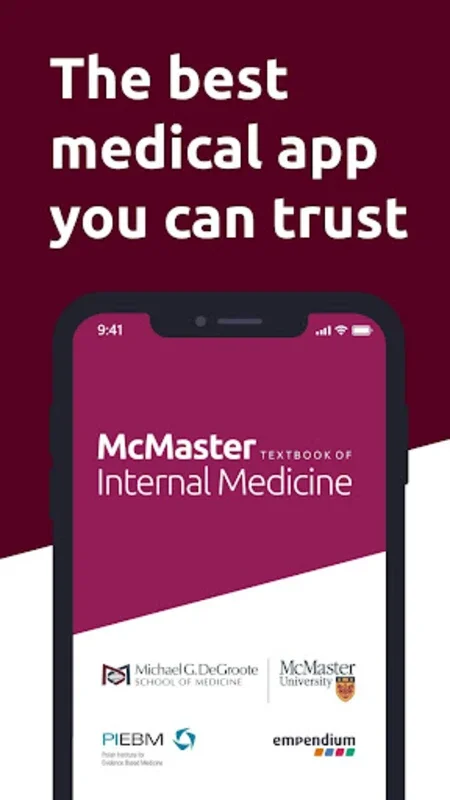 McMaster Textbook for Android: Comprehensive Internal Med Resource