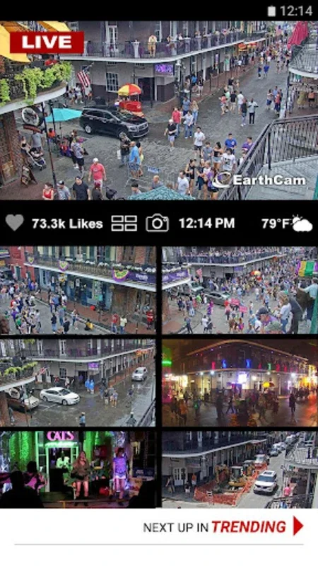 Webcams for Android - Explore the World