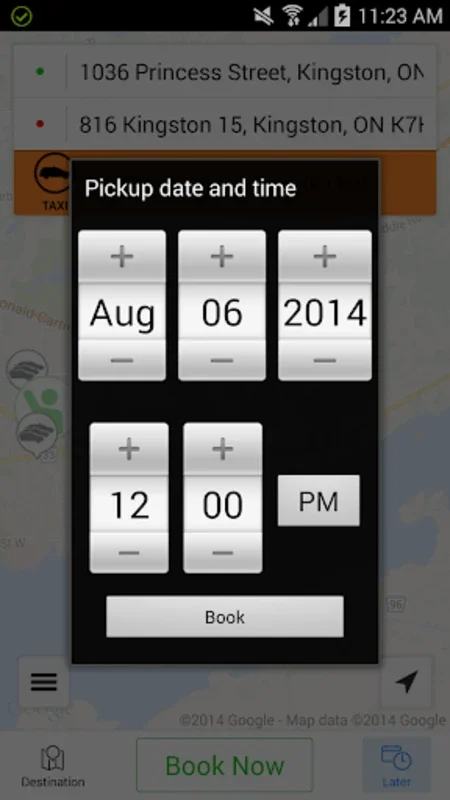 Amey's Taxi for Android - Streamlined Taxi Booking