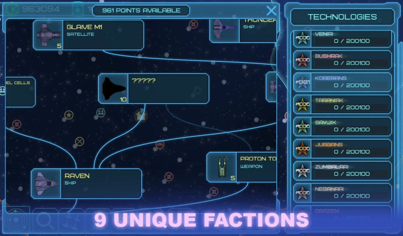 Event Horizon for Android - Galactic Battles and Exploration