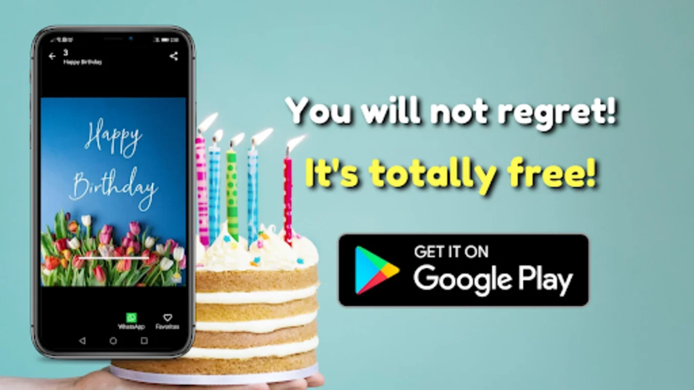 Happy Birthday Wishes Images for Android - Personalized Cards & GIFs