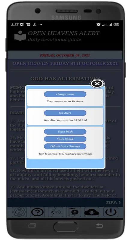 Open Heavens Alert: Your Daily Devotion Companion for Android