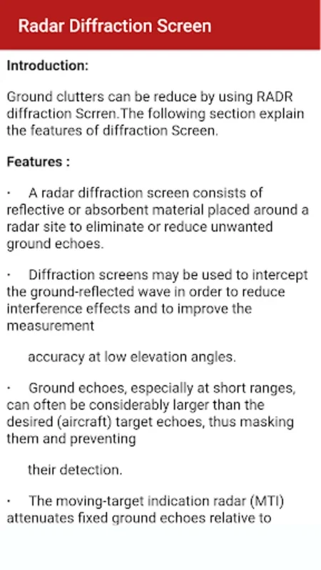 Radar And Sonar Engineering for Android - Simplify Complex Concepts