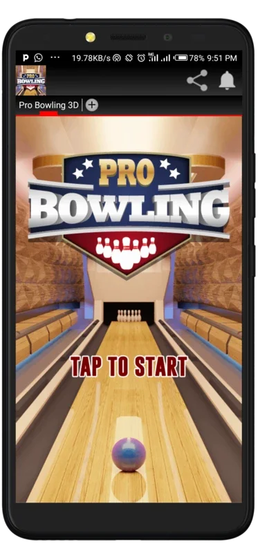 Pro Bowling 3D for Android - Engaging Bowling Experience