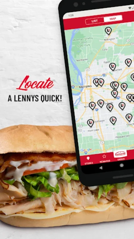 Lennys Rewards for Android: Earn Points for Free Food