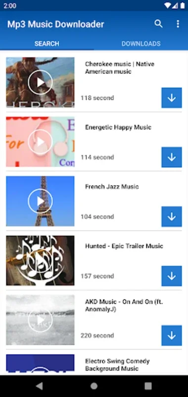 MP3 Music Downloader App for Android - Download the APK from AppHuts