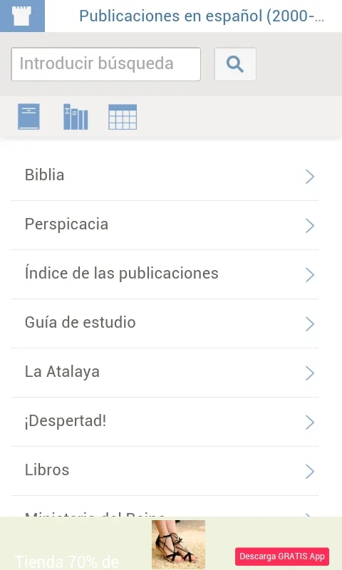 JW BIBLIOTECA ONLINE for Android - Rich Religious Content