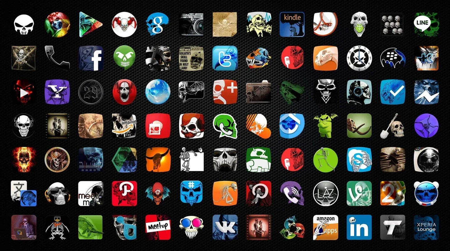 Skull Theme for Android - Enhance Your Screen