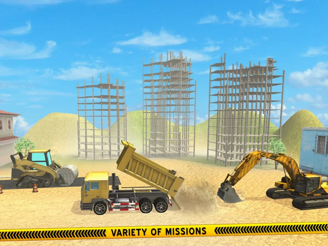 City Construction Heavy Roads for Android - Immersive Road Building