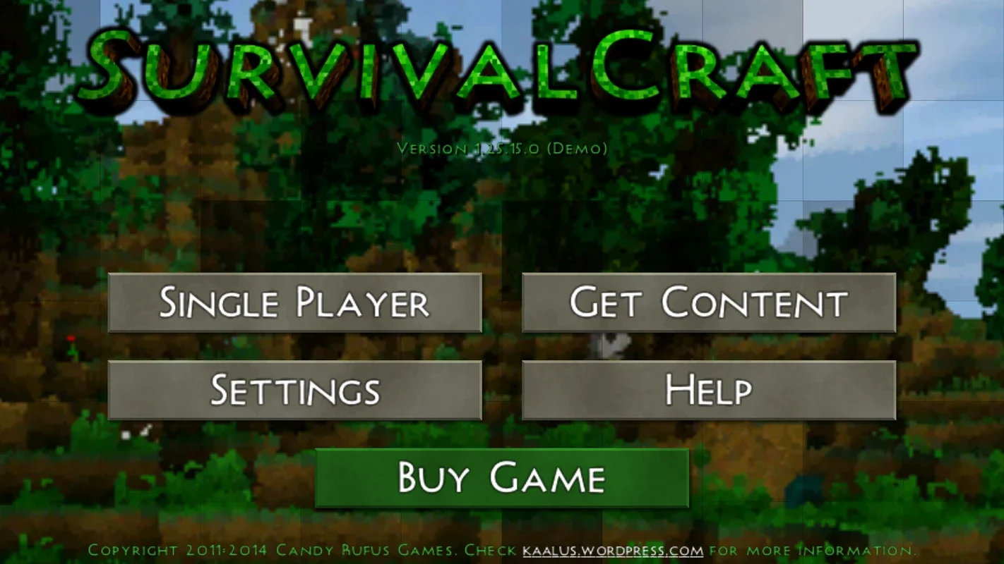 Survivalcraft Demo for Android - No Download Needed, Play Now