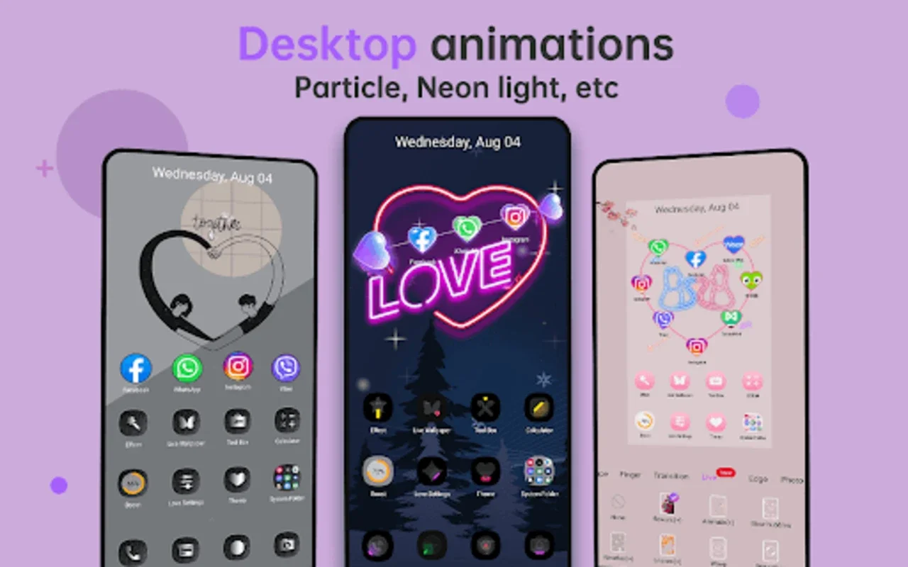 Love Launcher: Lovely Android Launcher - Android Version