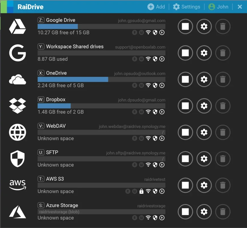 RaiDrive for Windows - Access Google Drive Easily