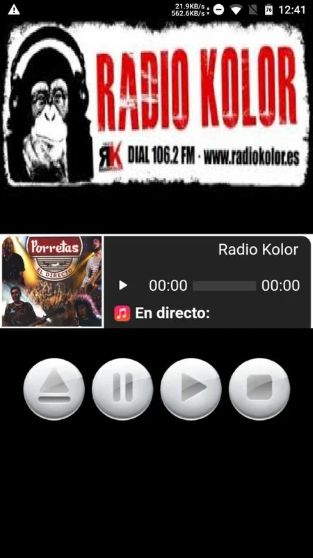 RadioKolor for Android - Diverse Radio Content