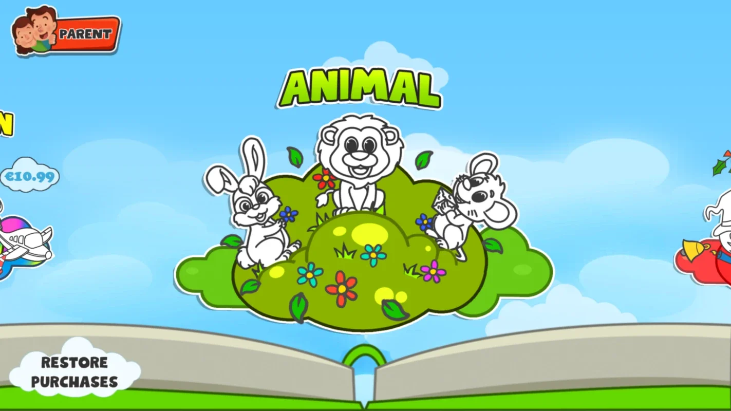 Baby Town : Kids Coloring Book for Android - Fun & Creative