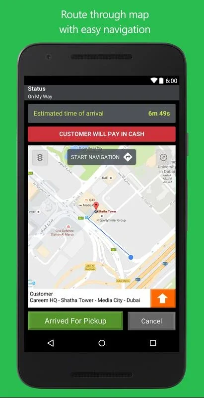 Careem Captain: Android App for Independent Drivers