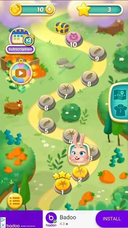 Bunny Pop 2 Beat the Wolf for Android: Challenging & Fun