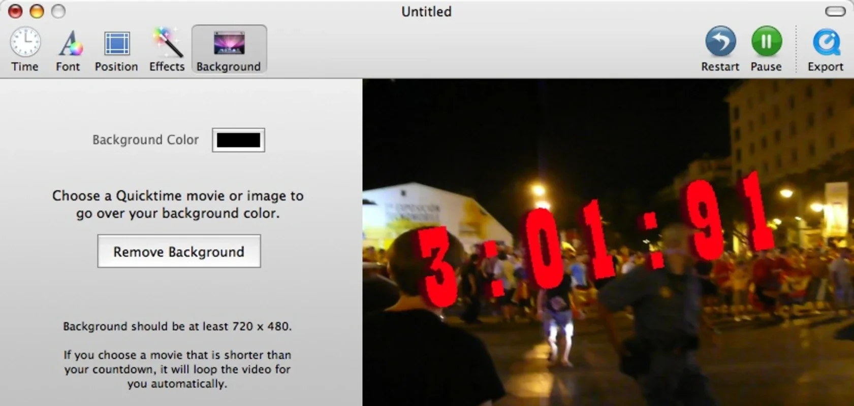 Countdown Maker for Mac: Personalized Video Countdowns