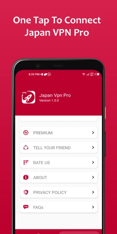 Japan Vpn Pro for Android - Secure and Free VPN Service