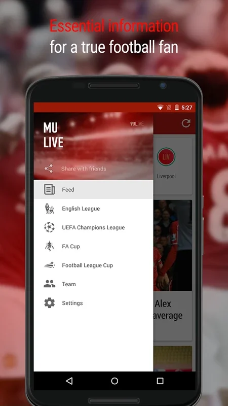 Manchester Live — United fans for Android - Stay Connected with Your Team