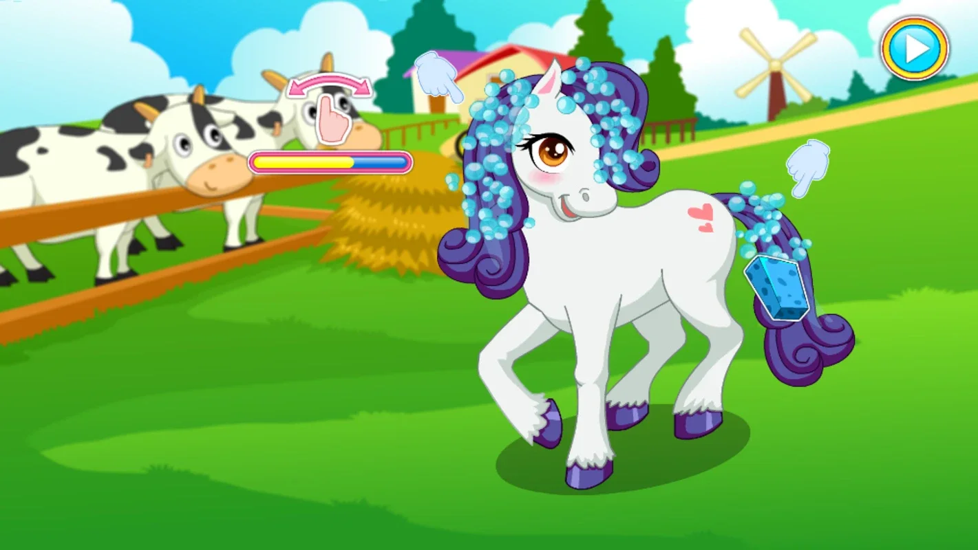 Horse Pet Salon for Android - Fun Pony Care Game