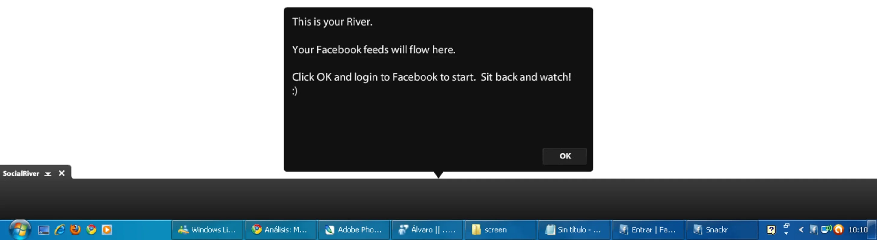 SocialRiver for Windows: Easy Facebook Access on Desktop