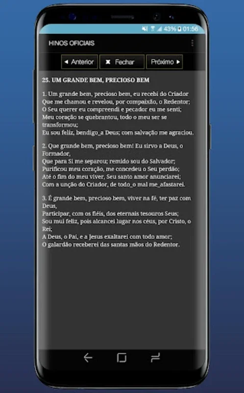 Hinário CCB Virtual PLUS Nº4 e for Android - Rich Hymnal Experience