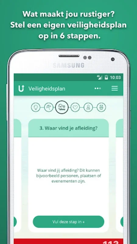 BackUp 113 Zelfmoordpreventie for Android: A Free Suicide Prevention Tool