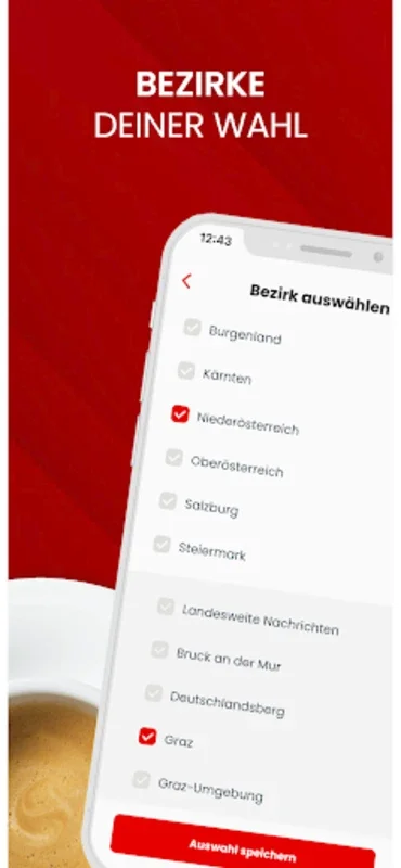 MeinBezirk.at espresso for Android - Local News at Your Fingertips