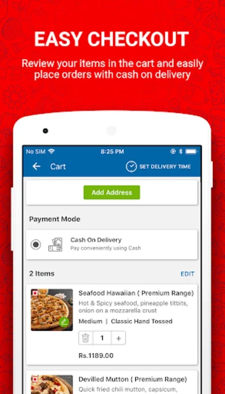 Domino's Pizza Sri Lanka for Android - Seamless Pizza Ordering