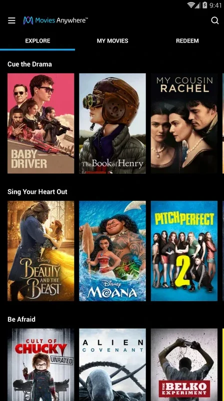 Movies Anywhere for Android - Consolidate Your Movie Collection