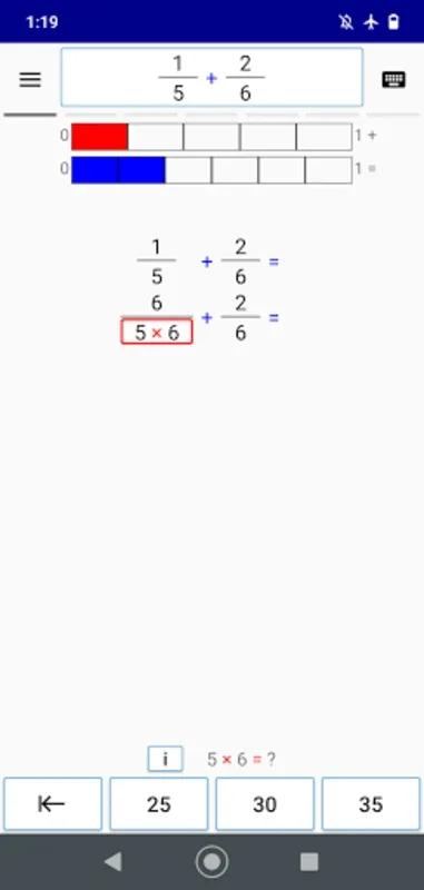 Math (Fractions) Step By Step for Android: Simplify Fraction Learning