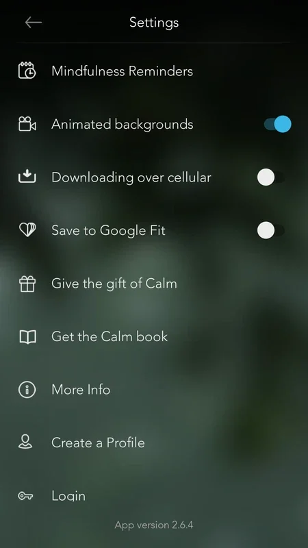 Calm for Android - A Tool for Relaxation and Meditation